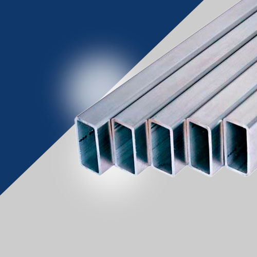 Tubo retangular galvanizado